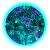 V Syndicate Metal Tin Ashtray - Cosmic Chronic