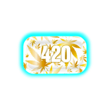 V Syndicate Rolling Tray M 420 Gold 160 x 270mm