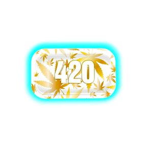 V Syndicate Rolling Tray M 420 Gold 160 x 270mm