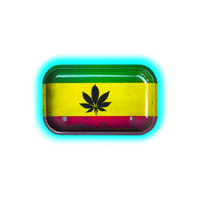 V-Syndicate Rolling Tray M Rasta Leaf 160 x 270mm