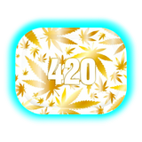 V-Syndicate Rolling Tray S 420 Gold 140 x 180mm