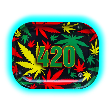 V-Syndicate Rolling Tray S 420 Rasta 140 x 180mm
