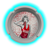 V-Syndicate Silicone Ashtray Dank Diva