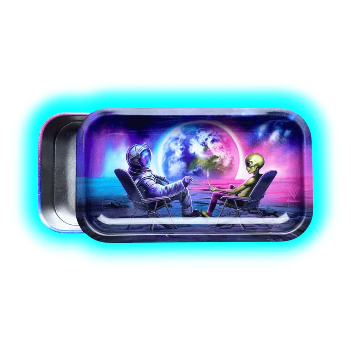 V Syndicate Syndicase 2.0 Tin Box - Blunt Orbit
