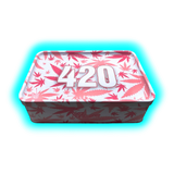 V Syndicate Syndicase Plus Tin Box - 420 Pink