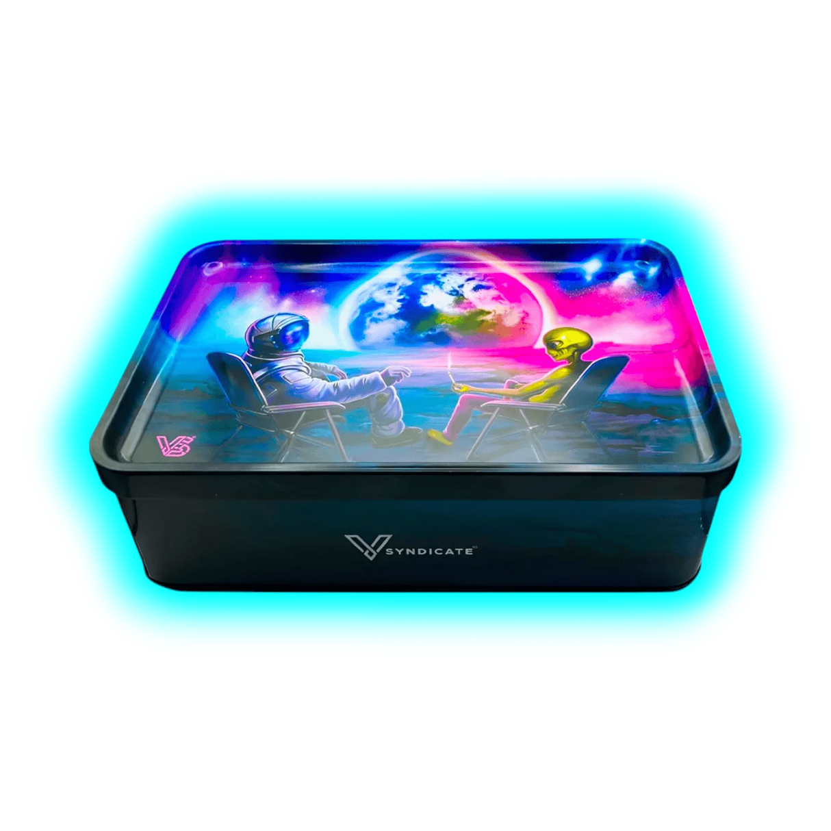 V Syndicate Syndicase Plus Tin Box - Blunt Orbit