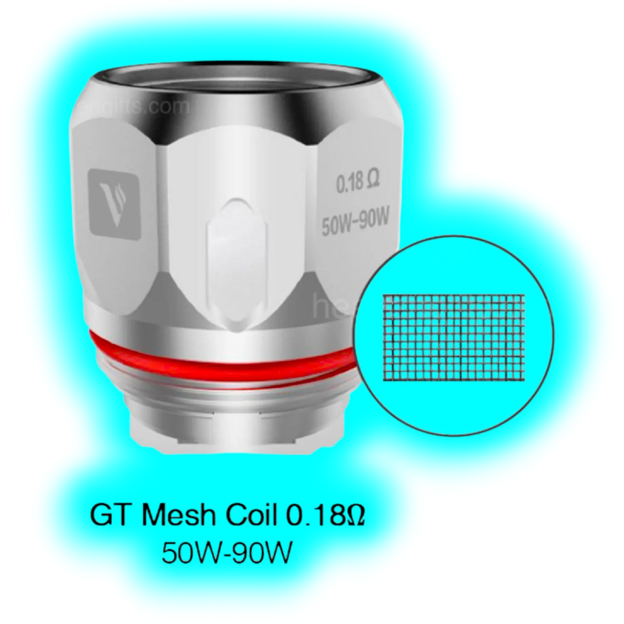 Vaporesso 3er Coils GT Mesh für NRg Tank 0.18Ohm