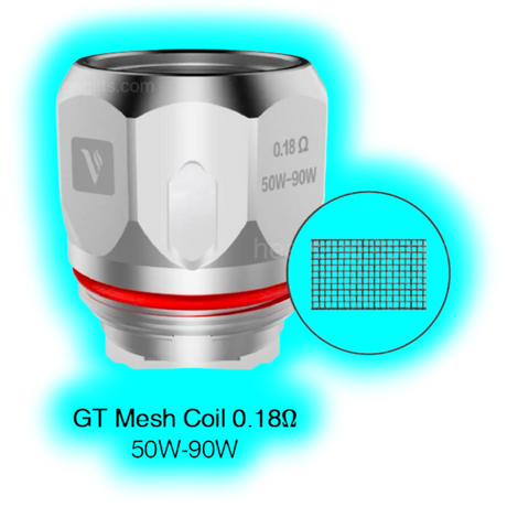 Vaporesso 3er Coils GT Mesh für NRg Tank 0.18Ohm