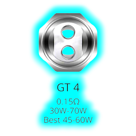 Vaporesso 3er Coils GT4 für NRG Tank 0.15Ohm