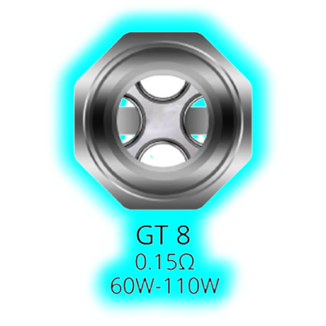 Vaporesso 3er Coils GT8 für NRG Tank 0.15Ohm