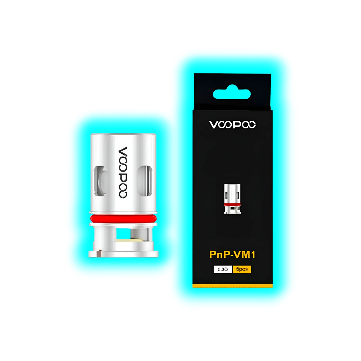 VooPoo 5 x PnP-VM1 0.3 Ohm Coil VINCI / Drag S / X