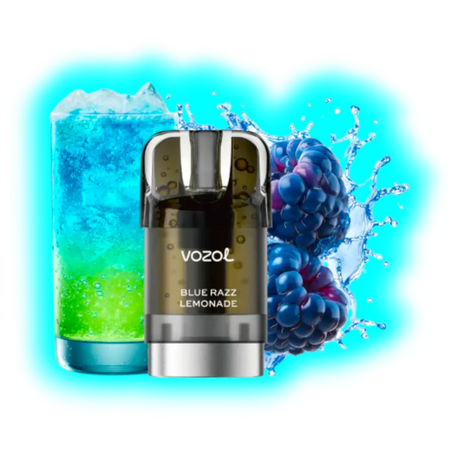 Vozol Sleek Pod Blue Razz Lemonade 20mg