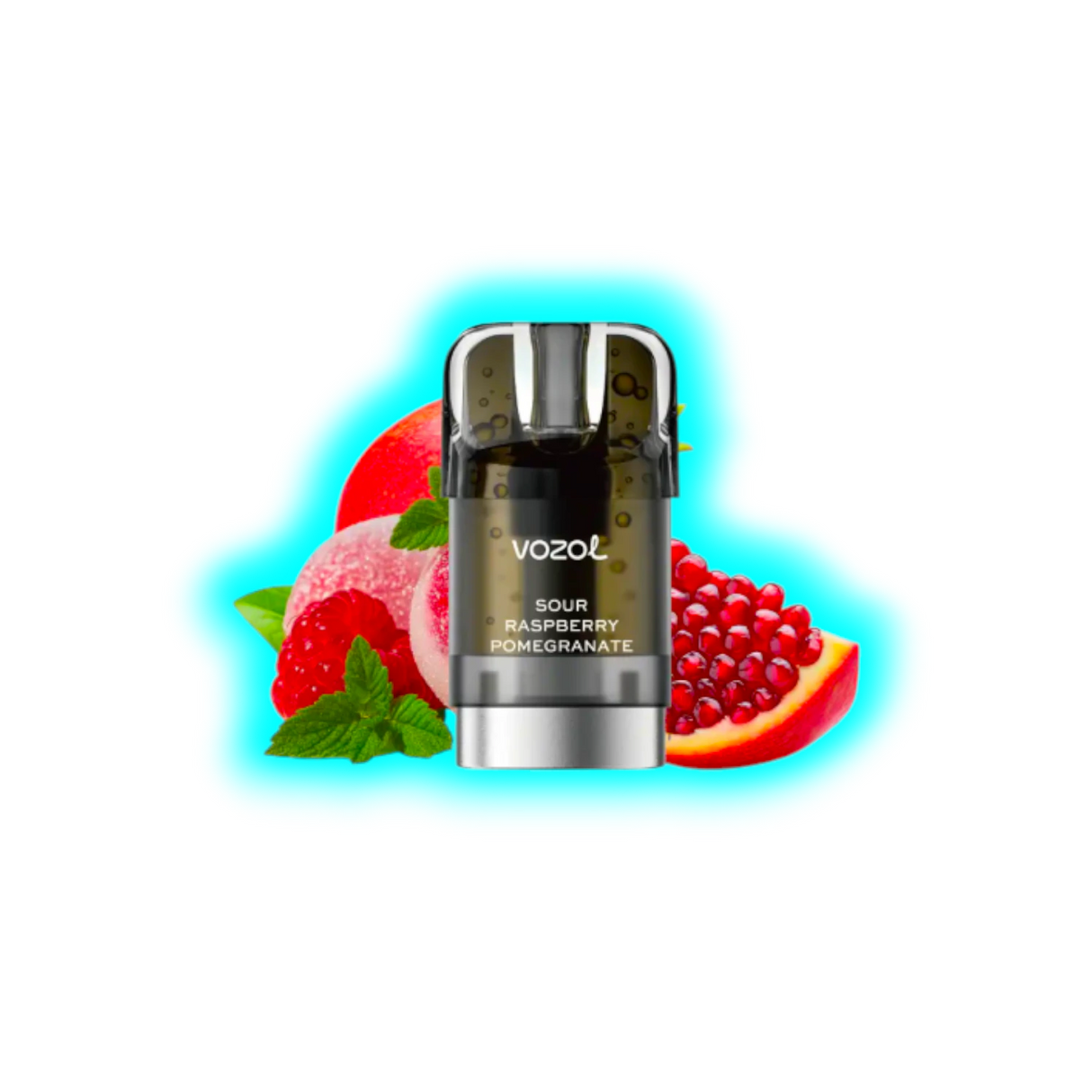 Vozol Sleek Pod Sour Raspberry Pomegranate 20mg