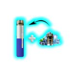Vozol Sleek Starter Kit Blueberry Ice 20mg