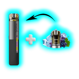 Vozol Sleek Starter Kit Grape Ice 20mg