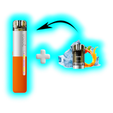 Vozol Sleek Starter Kit Peach Ice 20mg