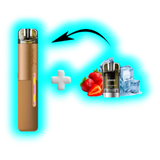 Vozol Sleek Starter Kit Strawberry Ice 20mg