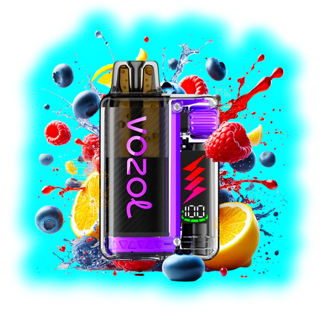 Vozol Vista Plug Starter Kit Blueberry Raspberry Lemon 20mg