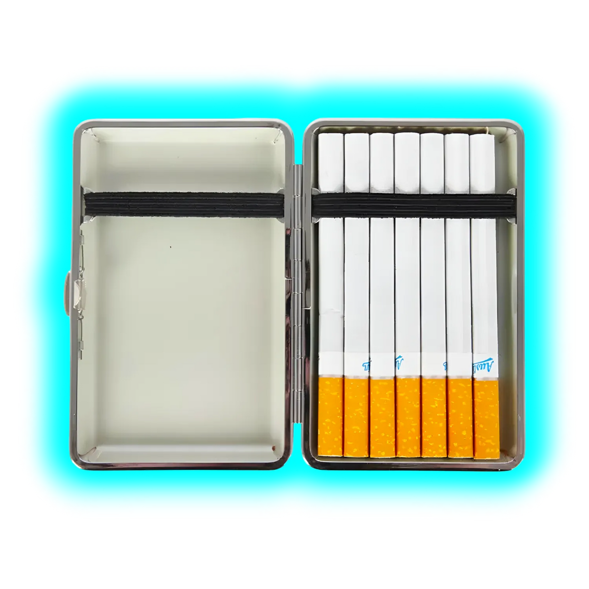 Wildfire Zigaretten Etui Slim 100mm Grau