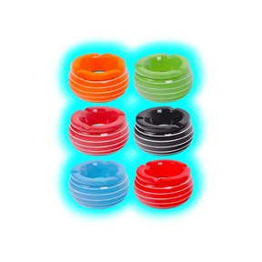 Windaschenbecher mit weissen Streifen