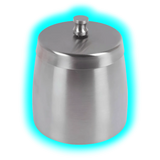 Windascher Edelstahl chrom gebürstet 9cm