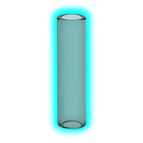 Wolkenkraft Äris (Ultra) Glass Mouthpiece Half Clear