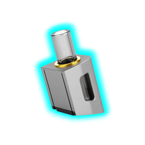 Wolkenkraft Äris Ultra Mouthpiece with Glasstube Gunmetal