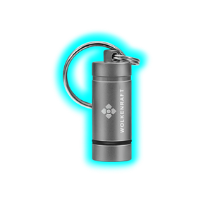 Wolkenkraft Live Dosing Capsule Container Gun Metal