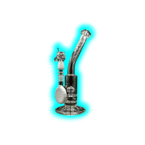 Zenit Inverted Showerhead Bubbler Curved White