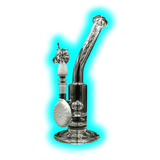 Zenit Inverted Showerhead Bubbler Curved White