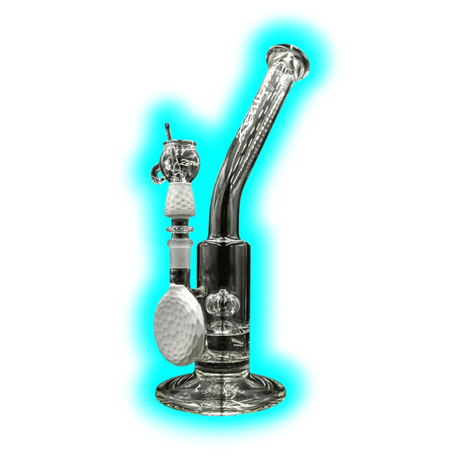 Zenit Inverted Showerhead Bubbler Curved White