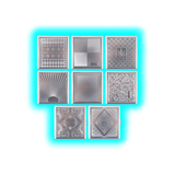 Zigarettenetui aus Chrom 80mm Assort